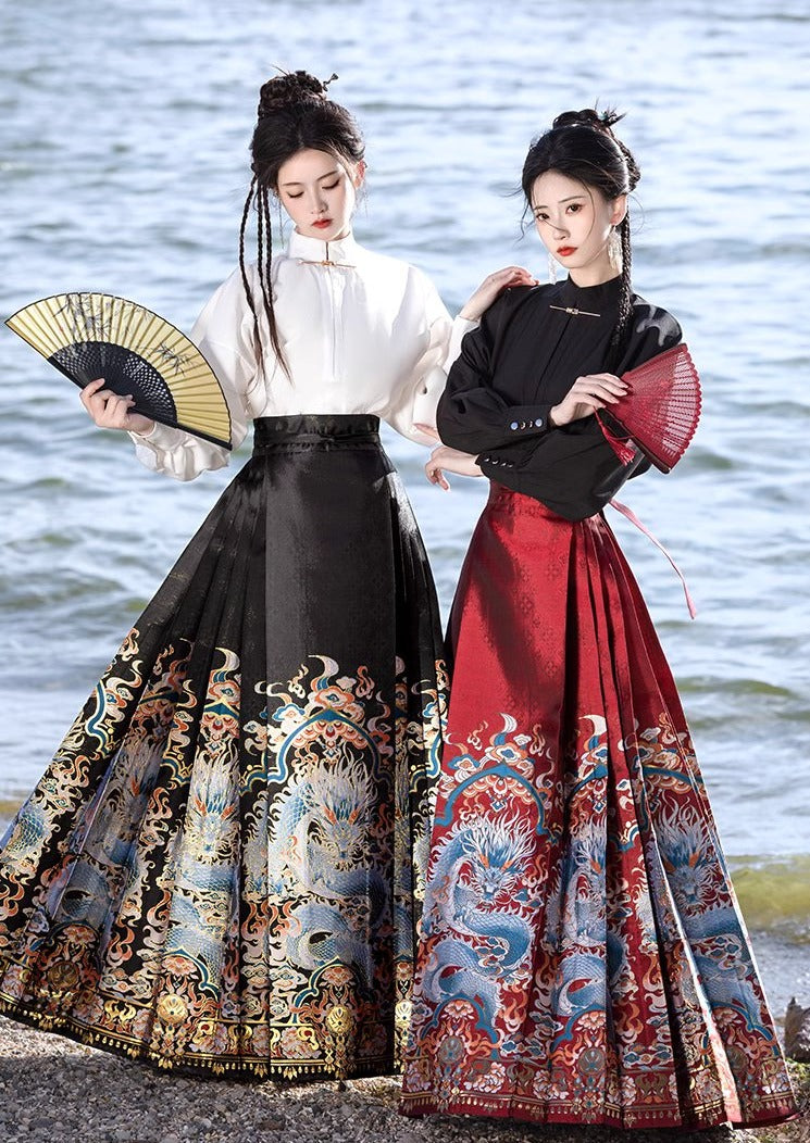 Dragon Heavens | Modern Ma Mian Skirt (龙御九天)