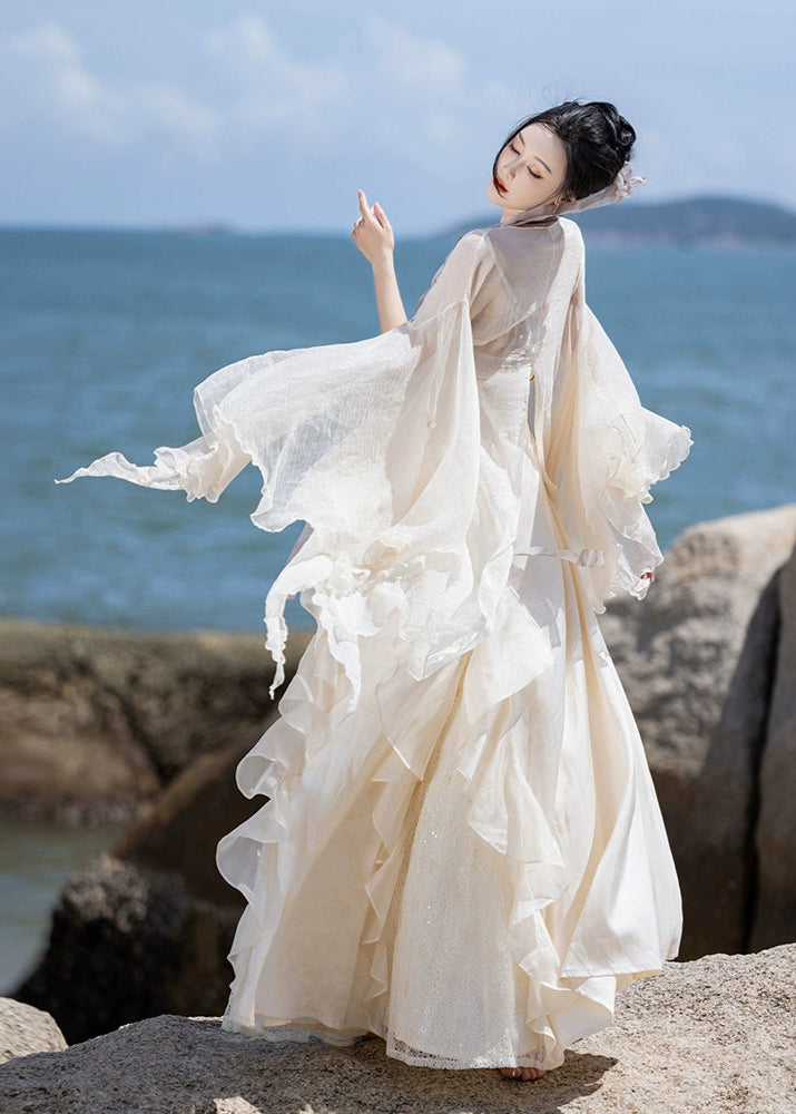 Agarwood | Modern 3-Pieces Hanfu Set (沉香)