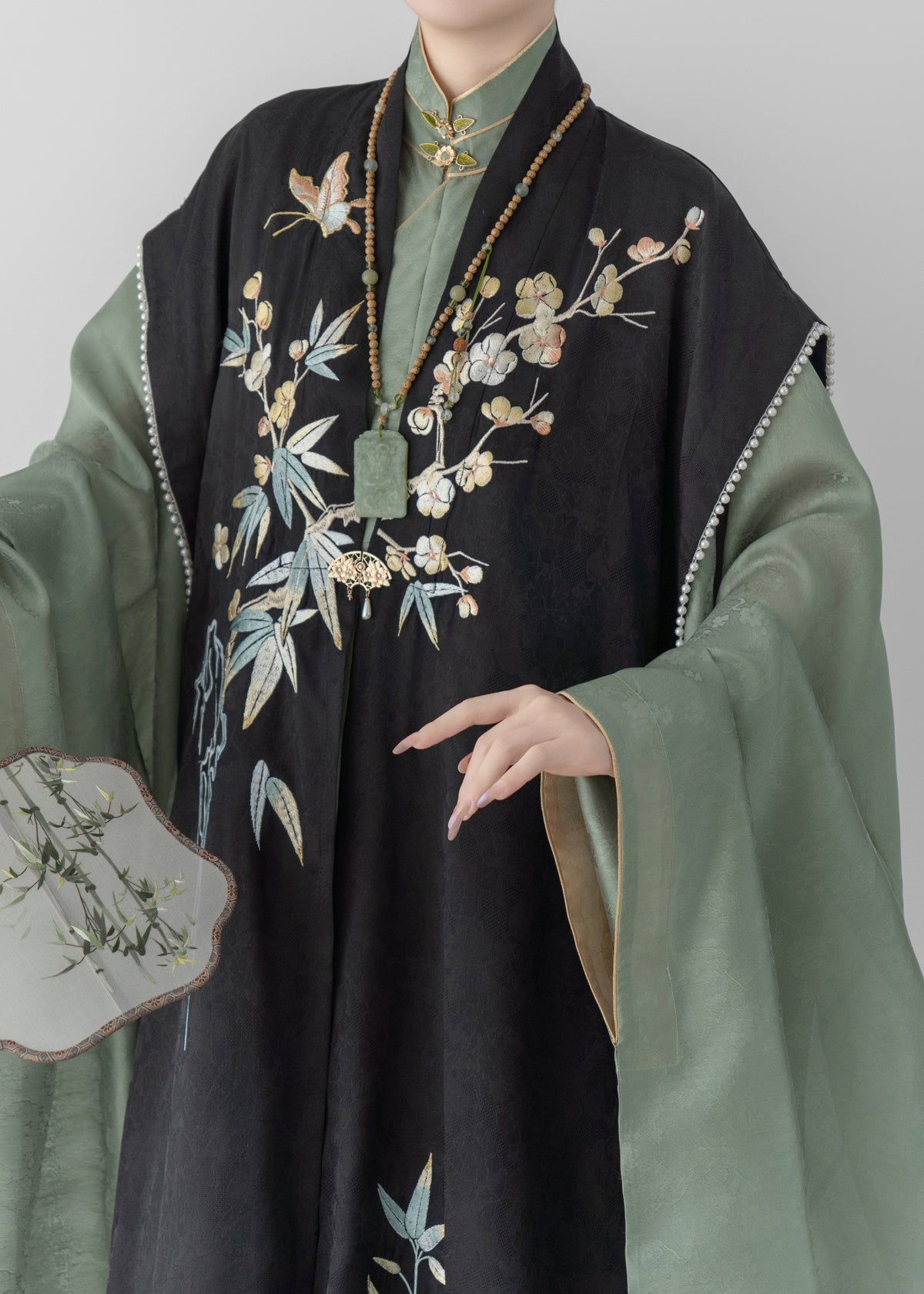 Bamboo Plum | 3-Piece Plus Set (竹梅图)
