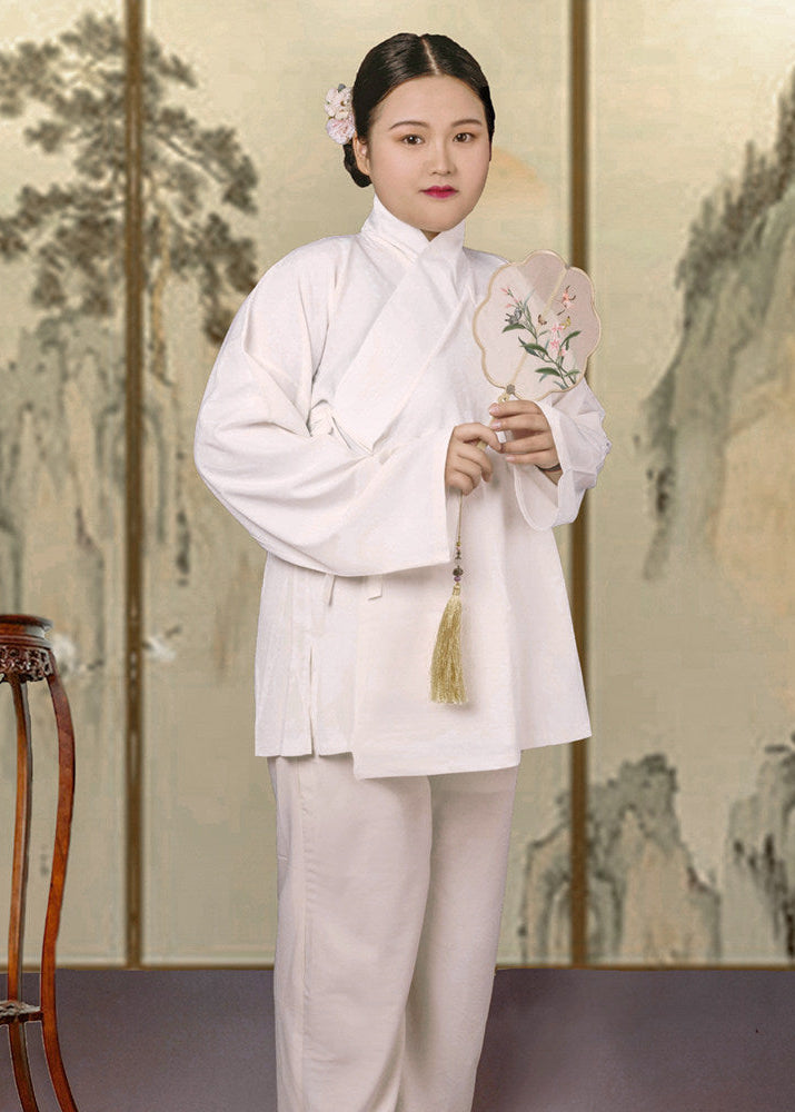 Plus Hanfu Inner Shirt & Pants for All Seasons (汉服中衣)