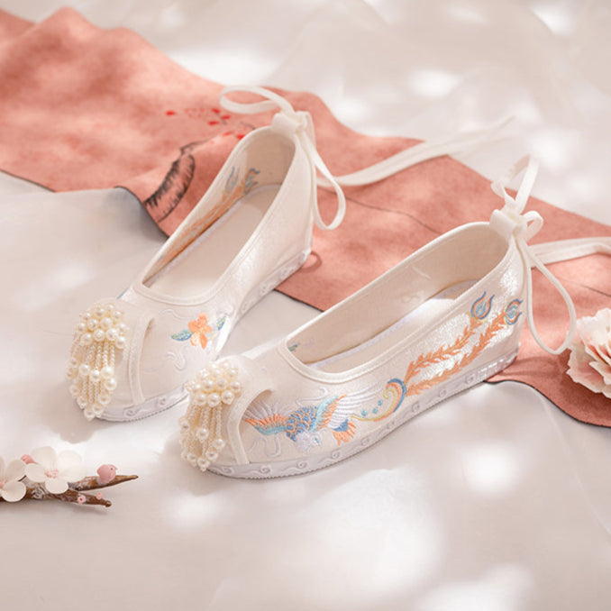 Phoenix | Embroidered Shoes(雍容）