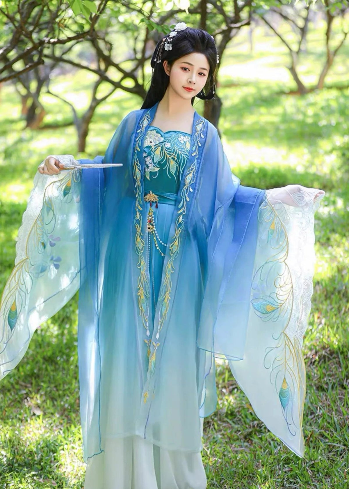 Soaring Peacock | 4-Piece Plus Set (孔雀飞)