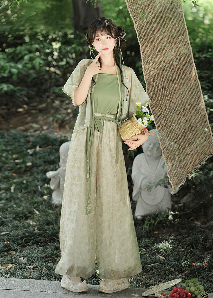 Little Jasmine | 3-Piece Plus Pants Hanfu (小茉莉花)