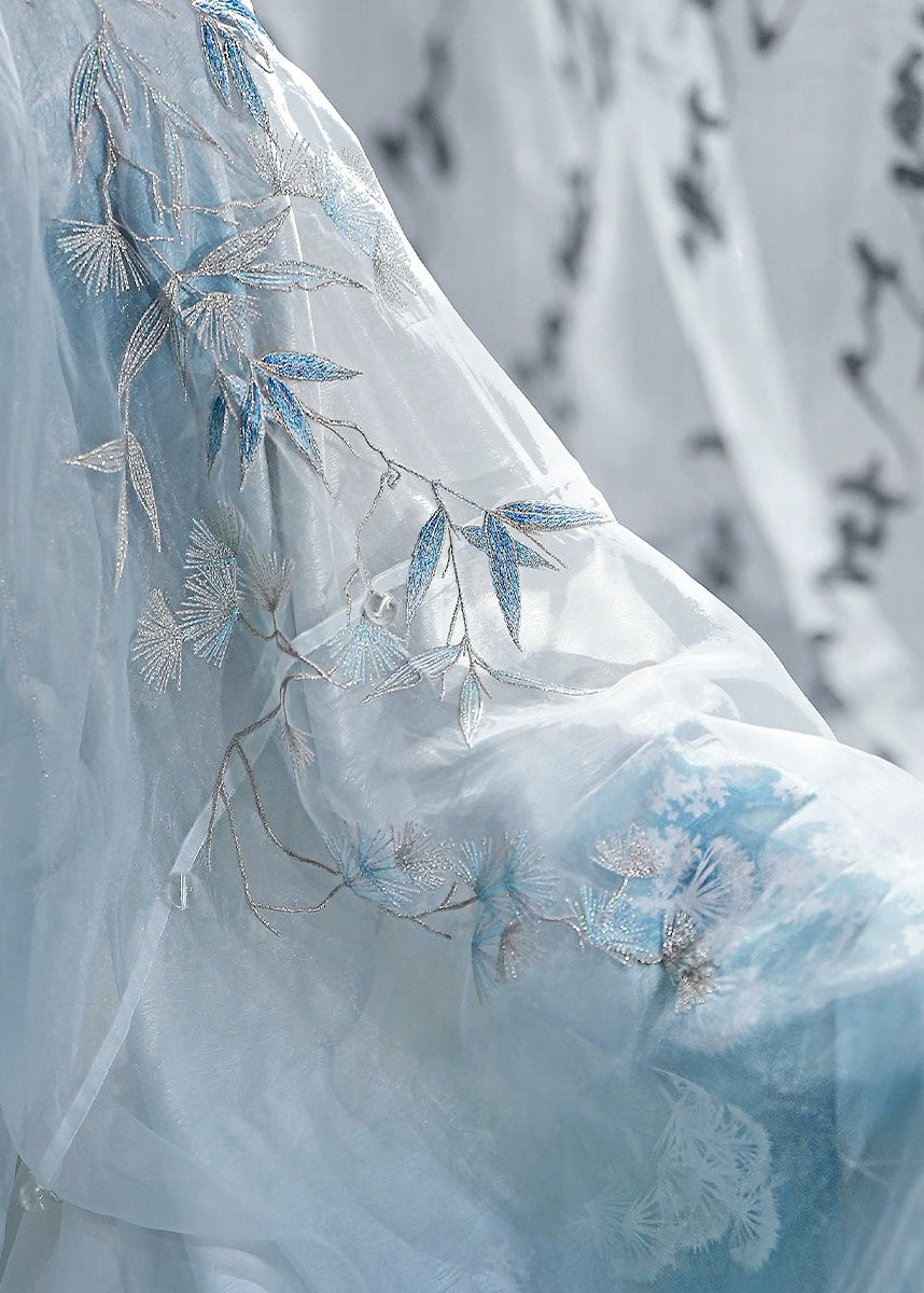 Bamboo Pine | 10-Piece Unisex Hanfu Set (岁寒三友)