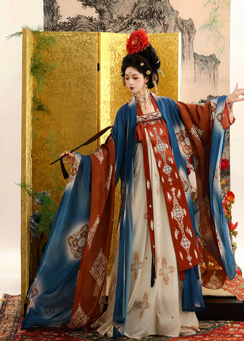 Blissful Tang | 3-Pieces Hanfu (极乐盛唐)