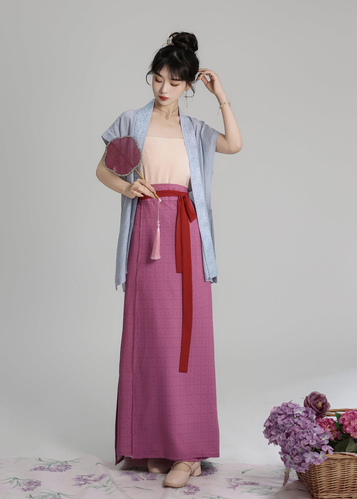 Midsummer | 3-Piece Modern Hanfu Set (夏至)