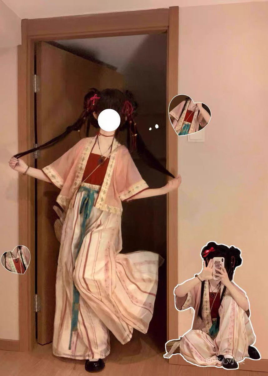 Young Maiden | 3-Piece Plus Pants Set (小师妹)