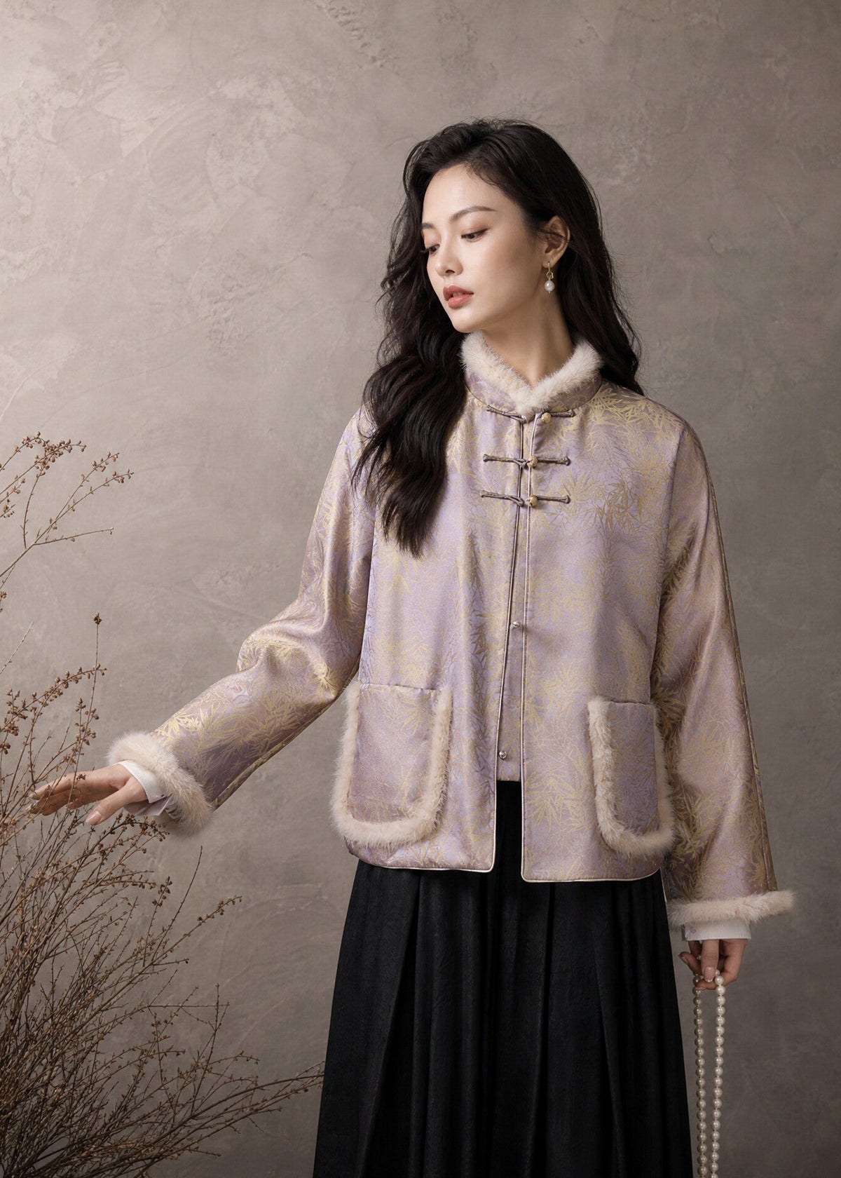 Golden Empress | New Chinese Style Jacket (倾城)