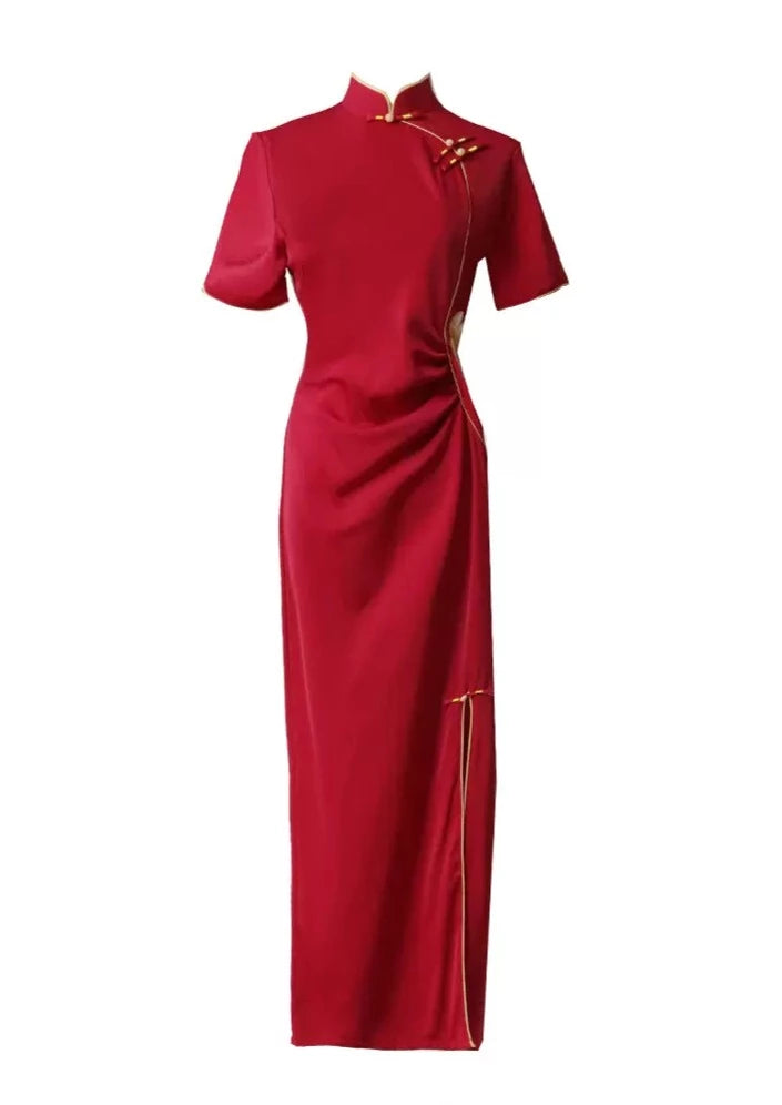 Red Temptation | 3 Colors Qipao Dress (红色诱惑)
