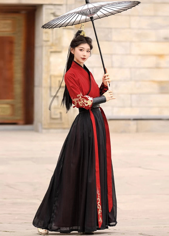 Twilight Sky | Unisex 5-Piece Hanfu Set (玄霄)