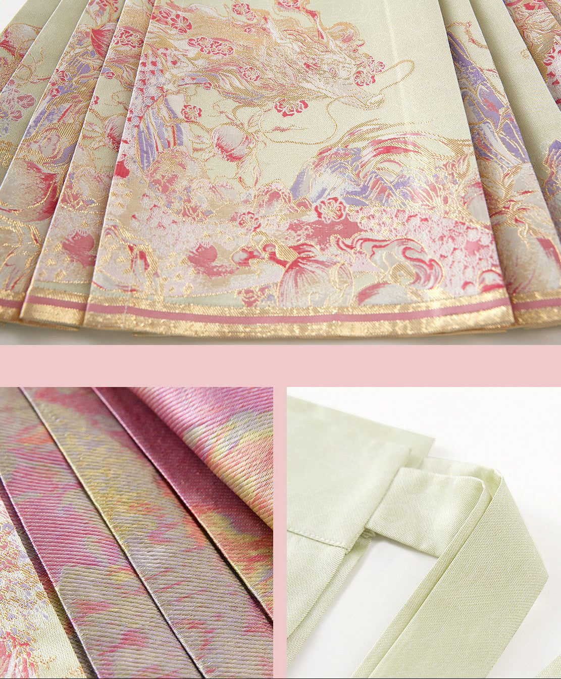 Fairy Deer | 6-Color Modern Short Ma Mian Skirt Collection (仙麓影)