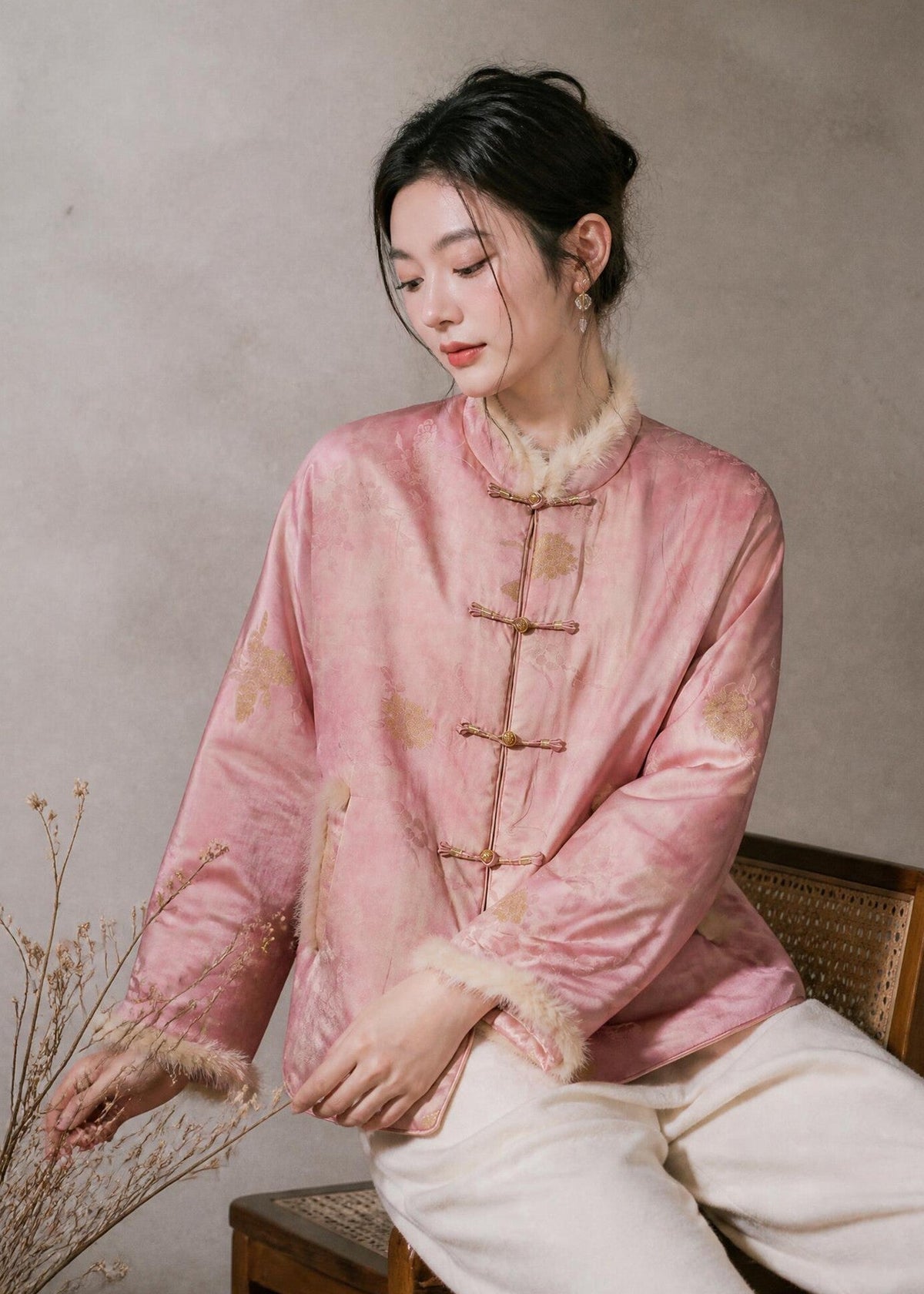 Golden Empress | New Chinese Style Jacket (倾城)
