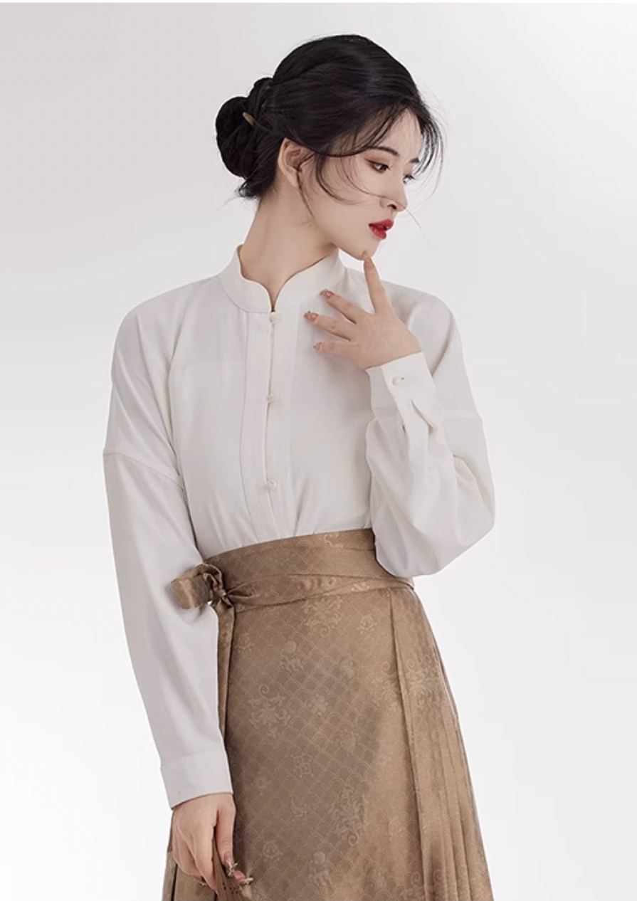 Mother Of Pearls | Modern Blouse (螺钿山水)