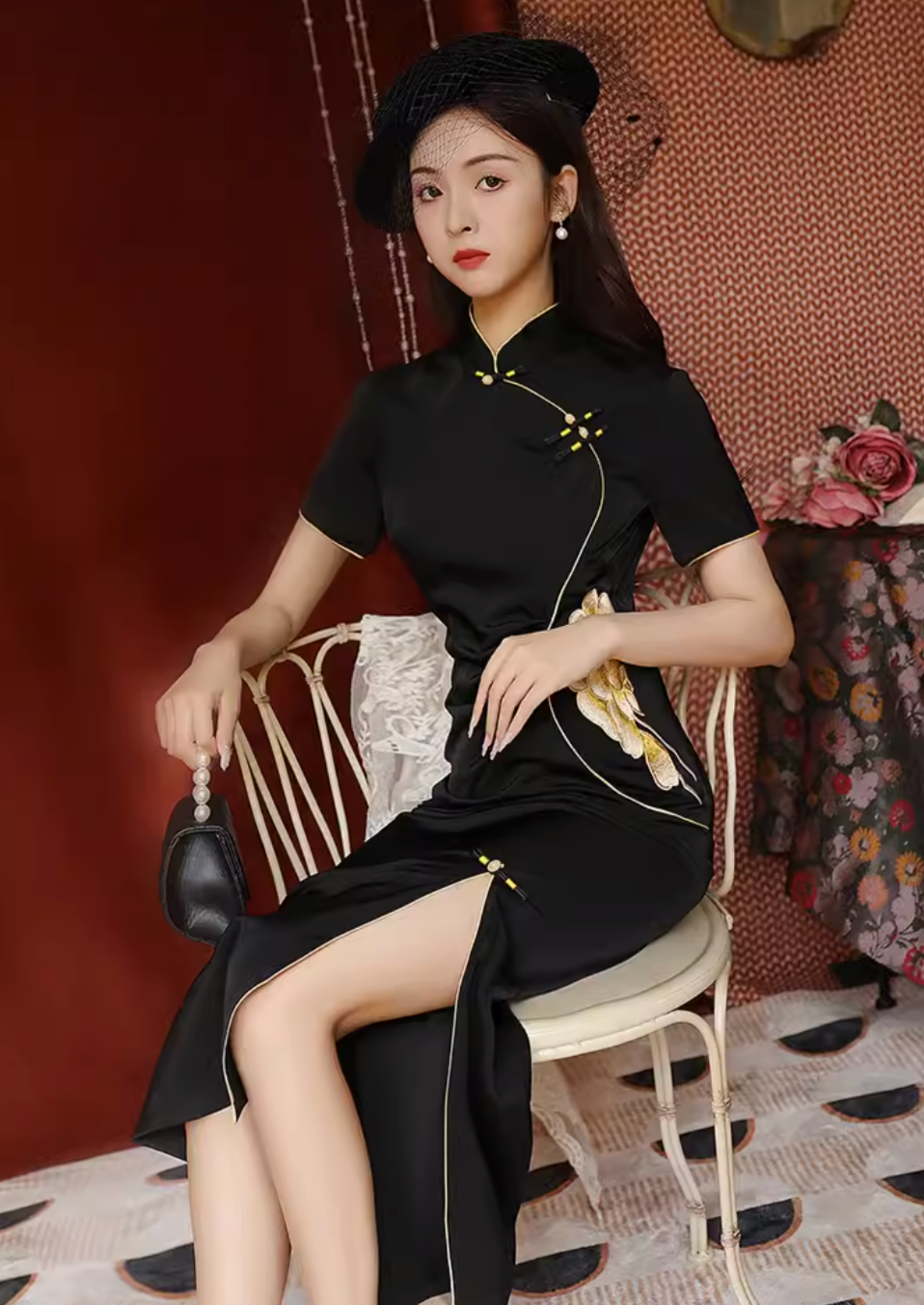 Red Temptation | 3 Colors Qipao Dress (红色诱惑)