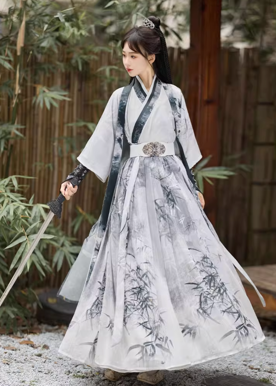 Seeking Serenity | Unisex 5-Piece Hanfu Set (寻幽)