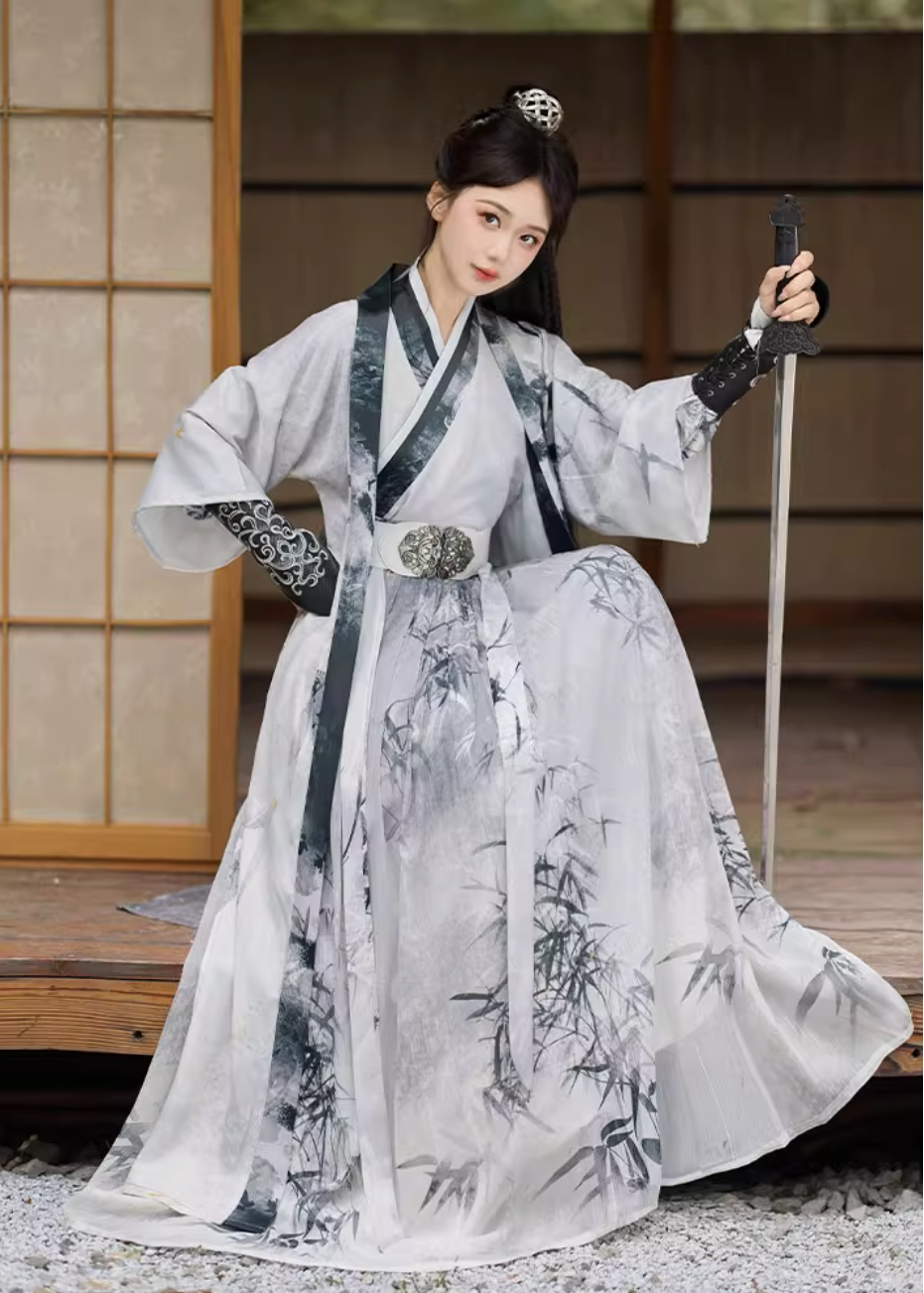 Seeking Serenity | Unisex 5-Piece Hanfu Set (寻幽)