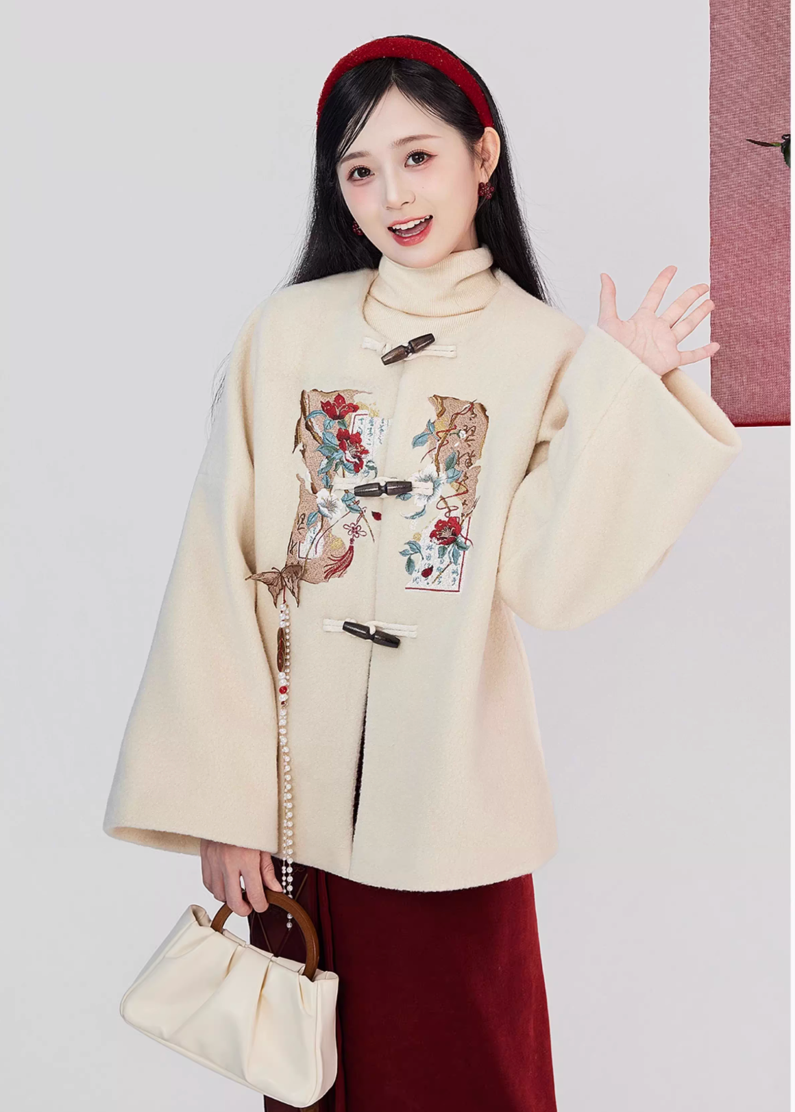 Farewell Harmony | Modern 2026 New Year 3-Piece Set (辞岁景和)