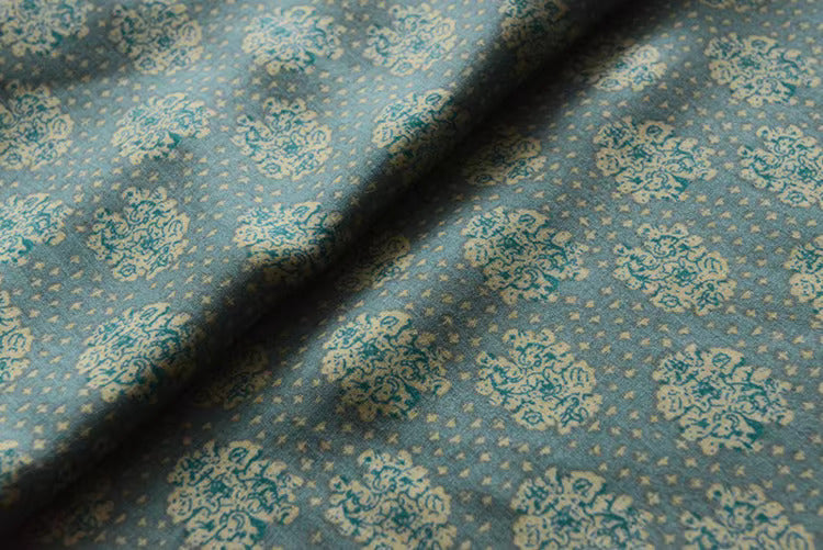 Azure Inkstone | 1930s Hong Kong Style Qipao (青砚)