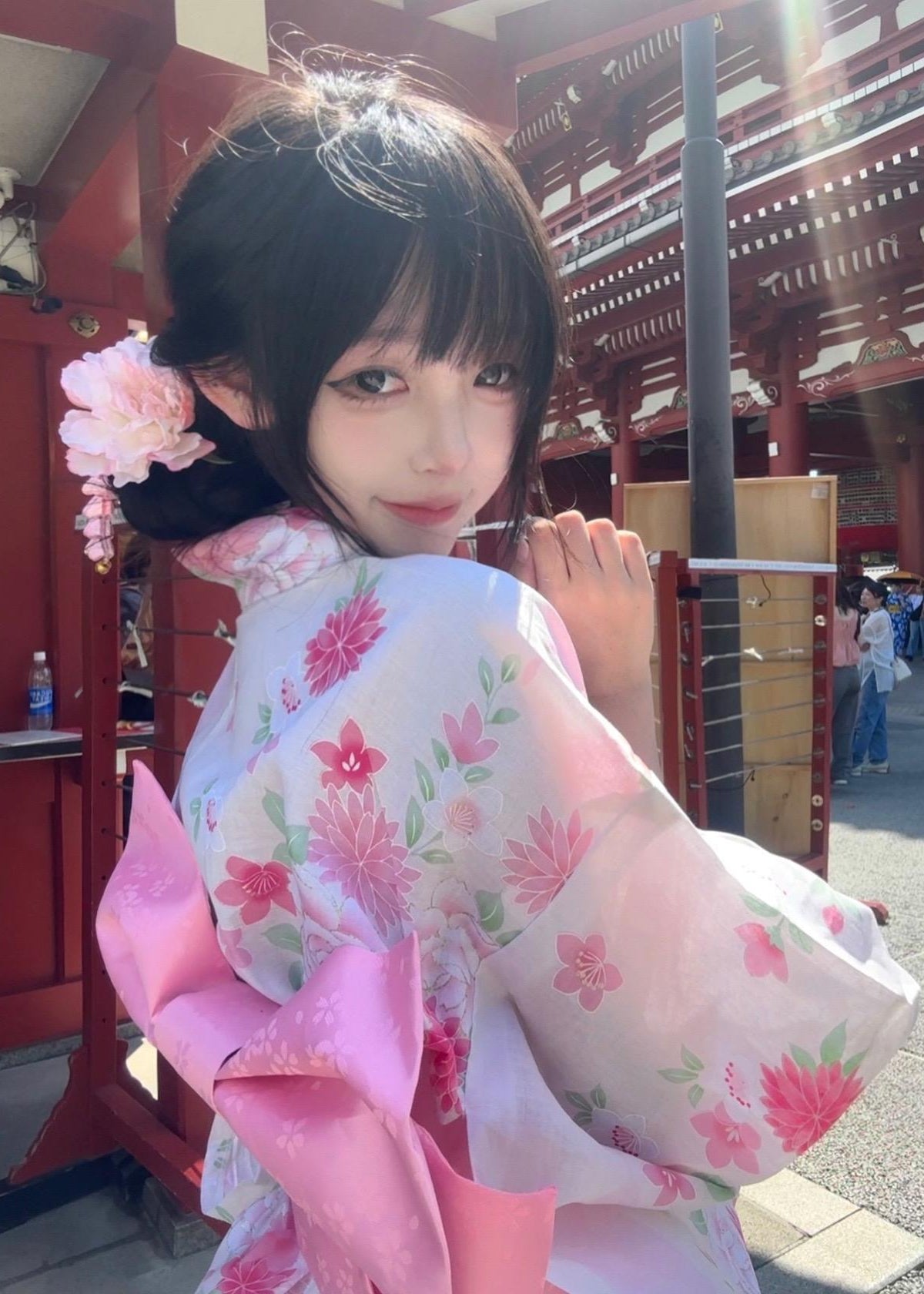 Pink Sakura | 2-Piece Asian Kimono (粉樱)