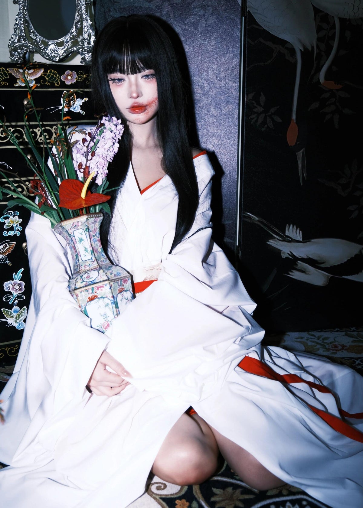 Sadako | 3-Piece Custom Asian Hanfu / Yukata (贞子)