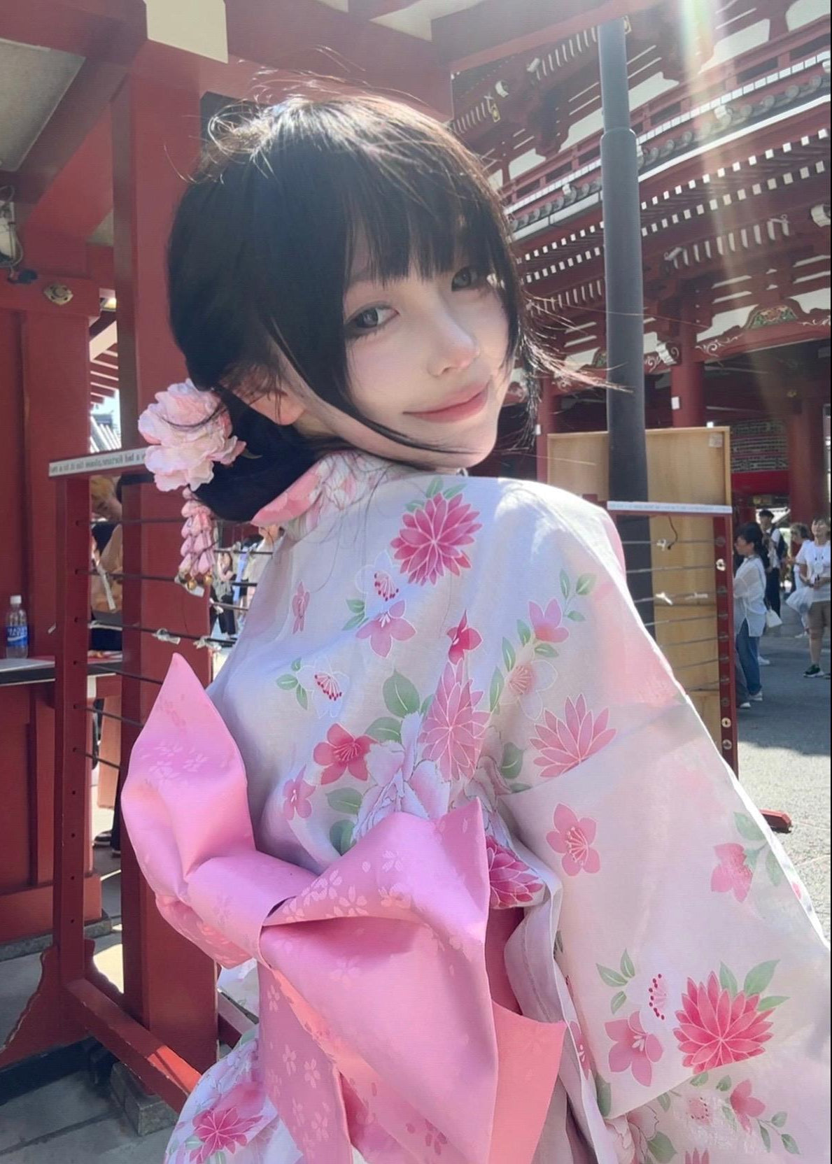 Pink Sakura | 2-Piece Asian Kimono (粉樱)