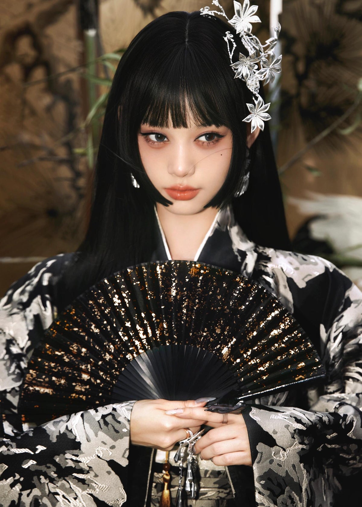 Nightfall | 2-Piece Custom Asian Kimono (夜幕)