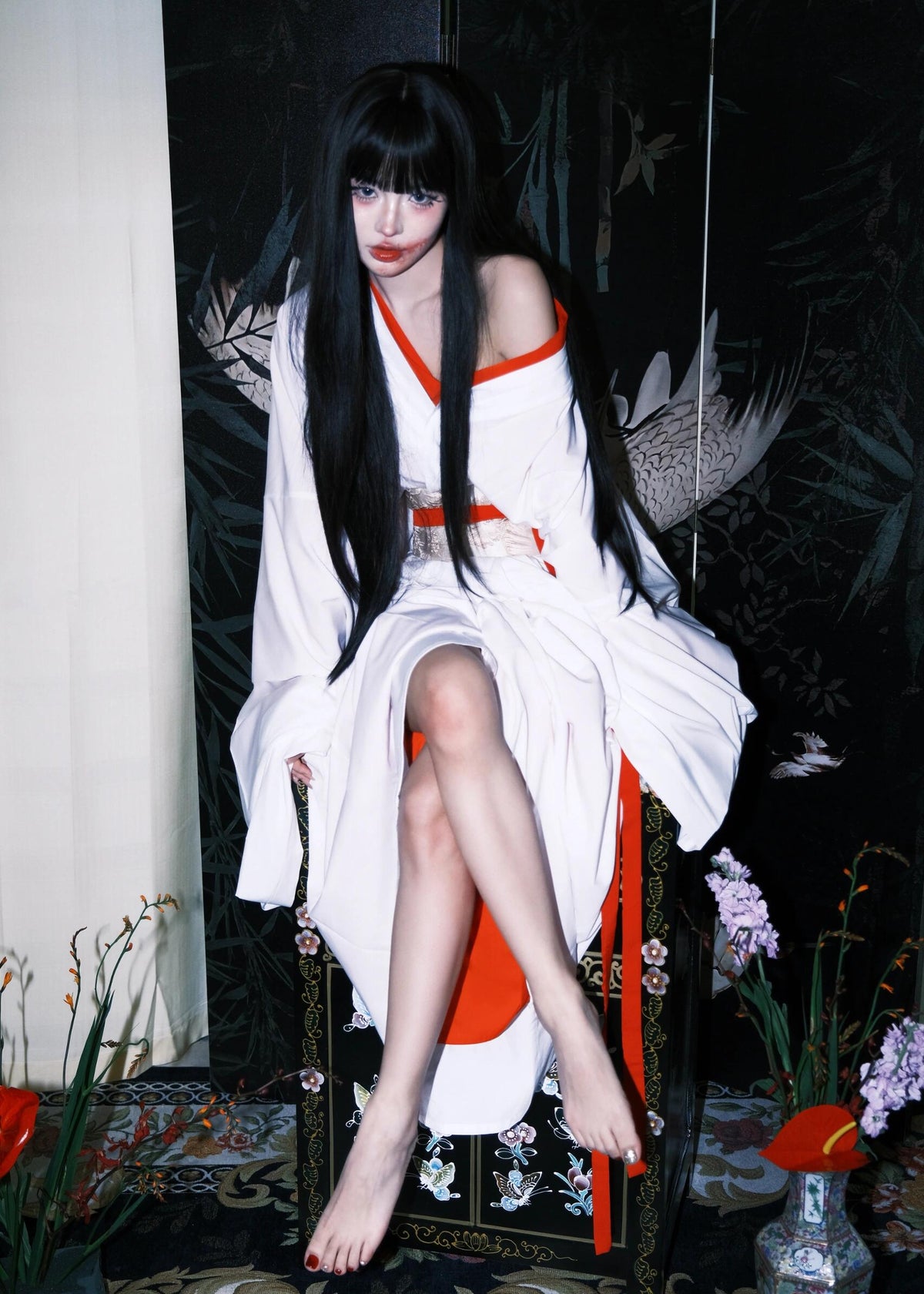 Sadako | 3-Piece Custom Asian Hanfu / Yukata (贞子)