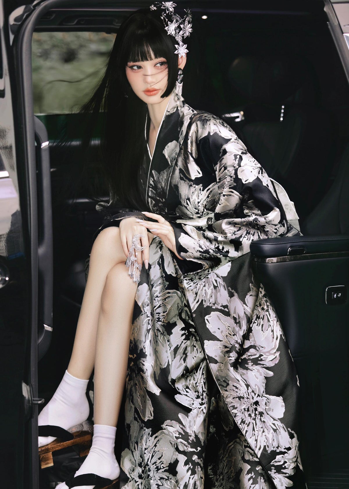 Nightfall | 2-Piece Custom Asian Kimono (夜幕)