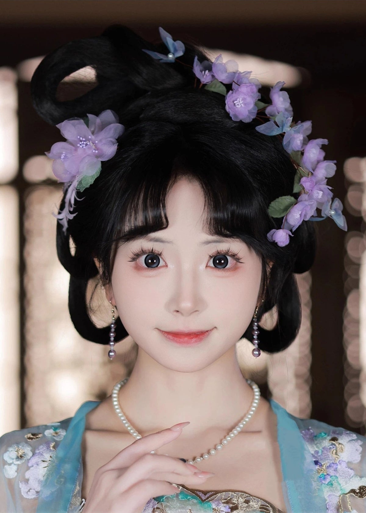 Crape Myrtle | Flower Hair Piece (紫薇花)