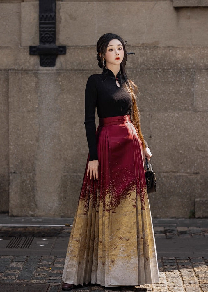 Moon River | 3-Piece Wool Ma Mian Set (月生春江)