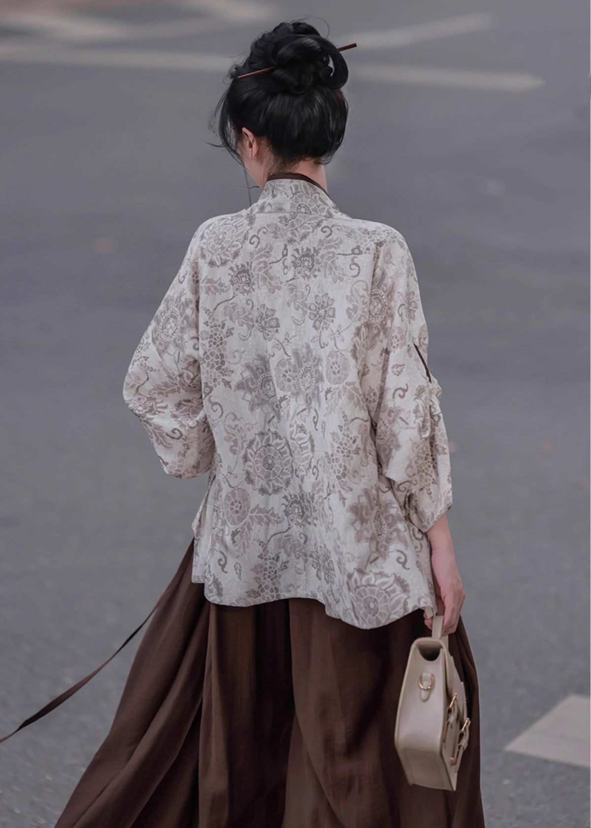 Fall Inkstone | Modern 4-Piece Pants Set (砚秋)