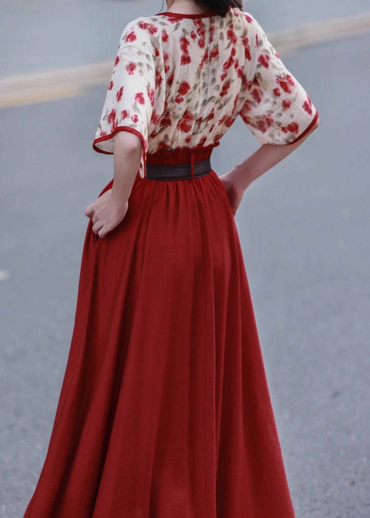 Rose Tea | 2-piece Hanfu Set (玫瑰冰茶)