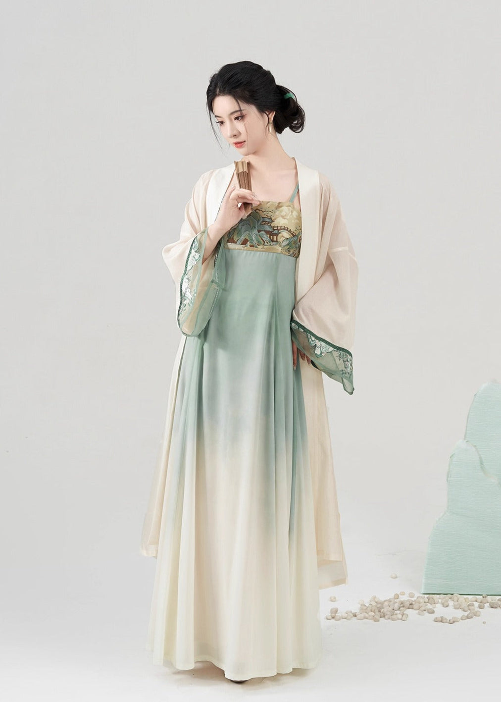 Mountain Journey | Modern 2-Piece Set (青山行)