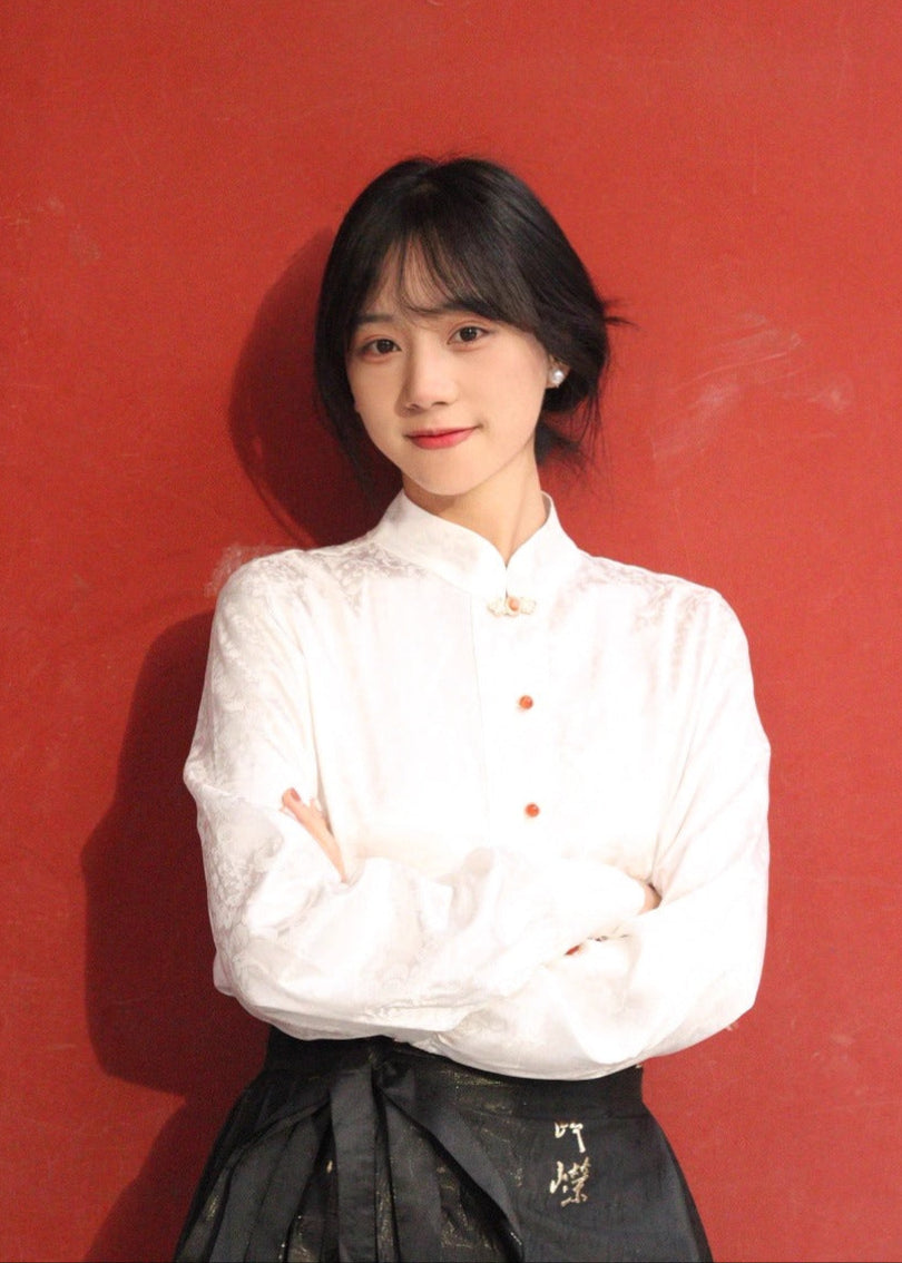 Misty Haze | Modern Ma Mian Skirt Set (浮岚)