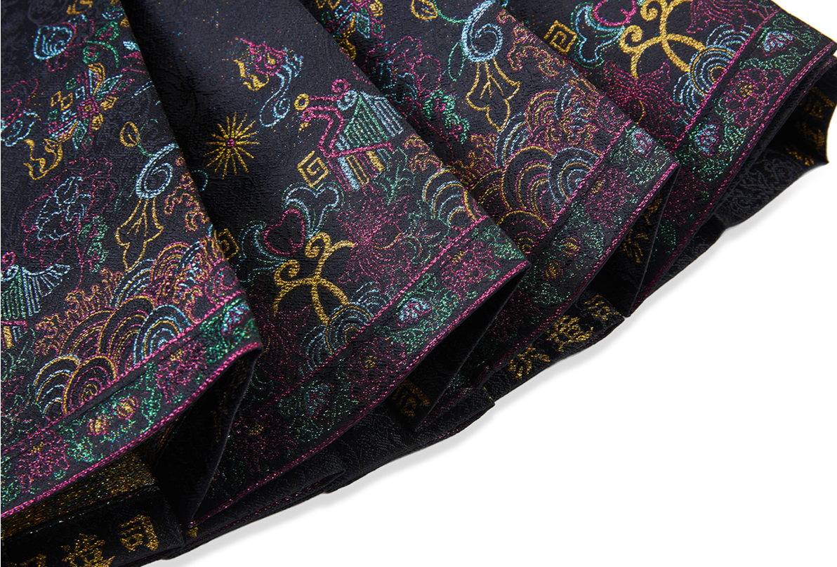 Neon | Modern 3-Pieces Ma Mian Skirt Set (霓虹)