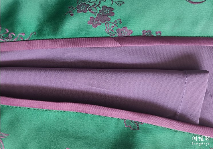 Emerald Blossom | Satin Qipao Dress (翡翠花开)