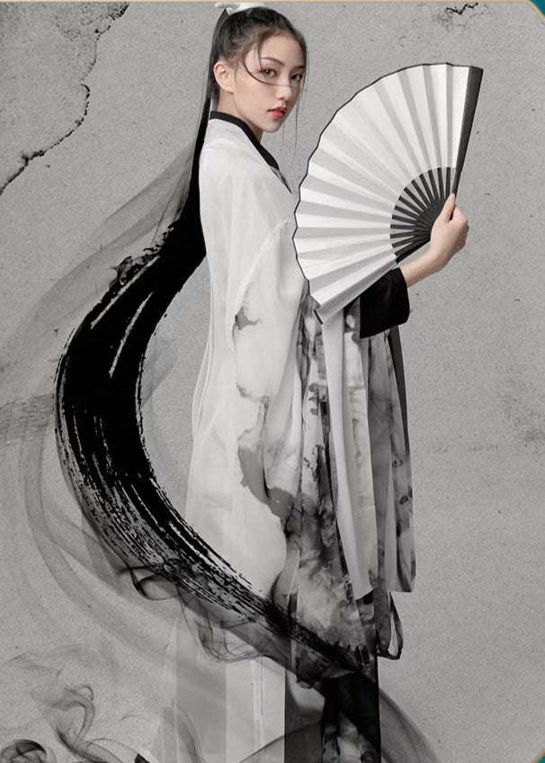 Ink Shadow | 3-Piece Unisex Hanfu (墨影) – NewMoonDance