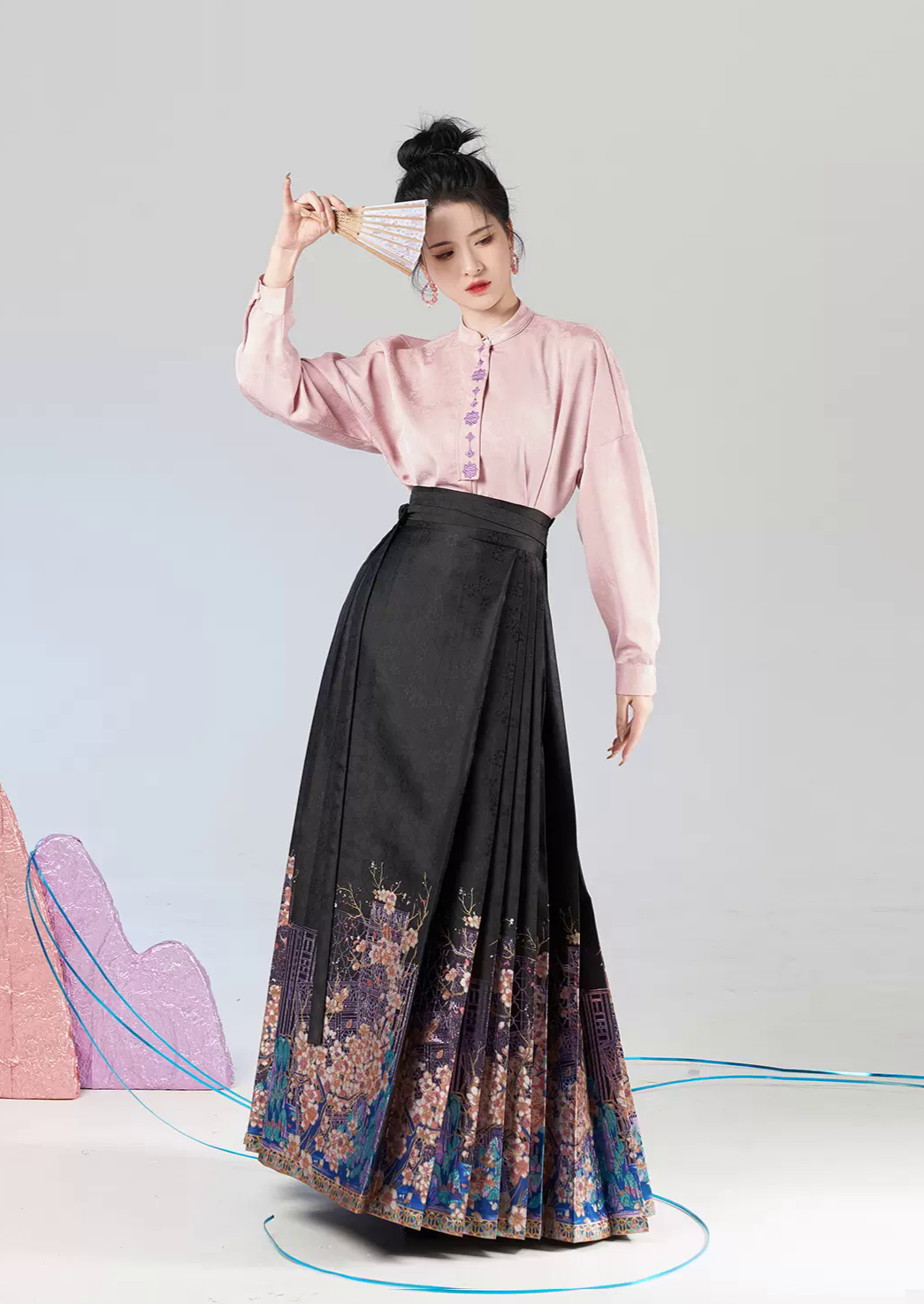 Rowe Dream | Modern 2-Pieces Ma Mian Skirt Set (罗芙梦)
