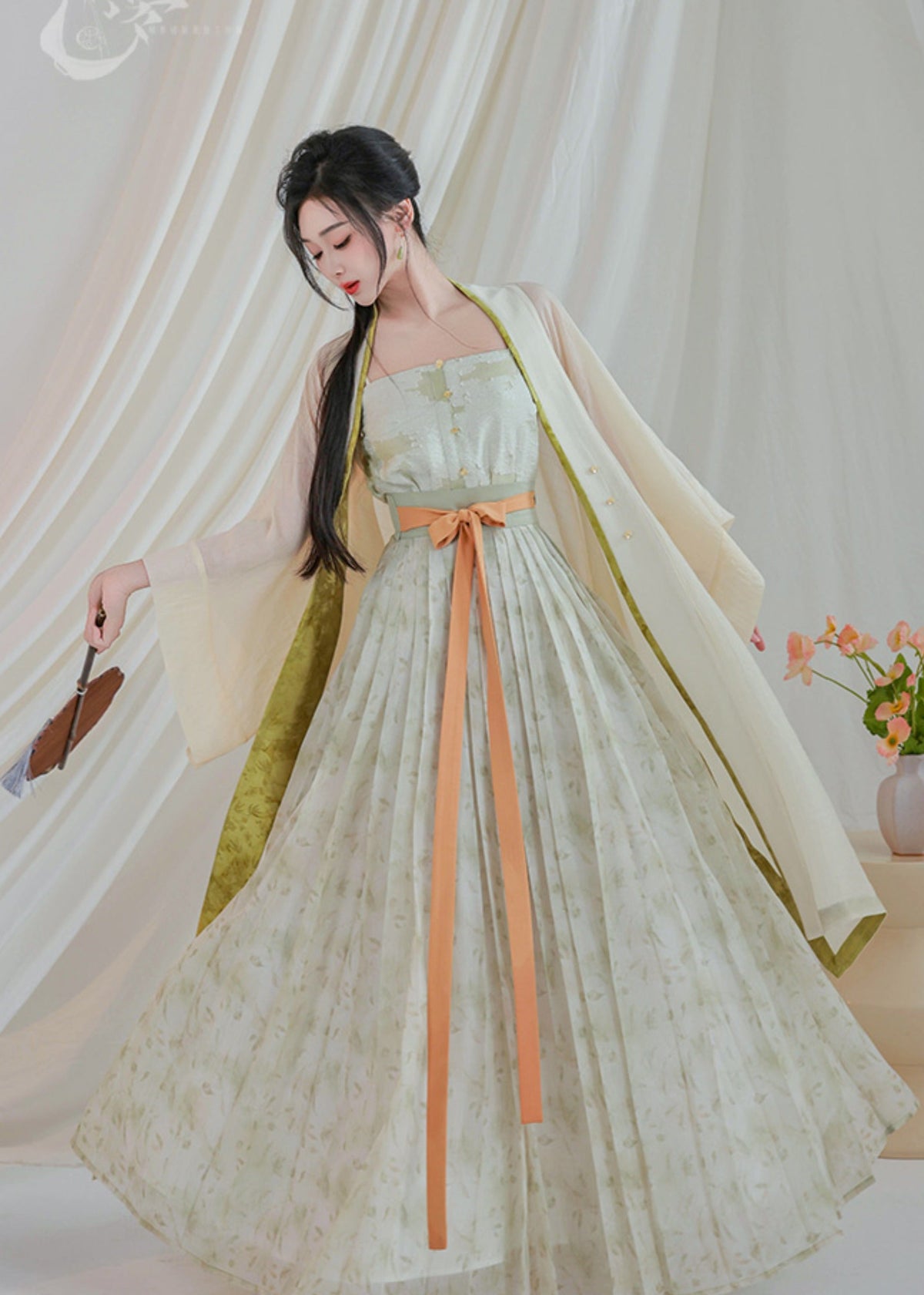 Picos del amanecer | Hanfu de 4 piezas (晓山青)