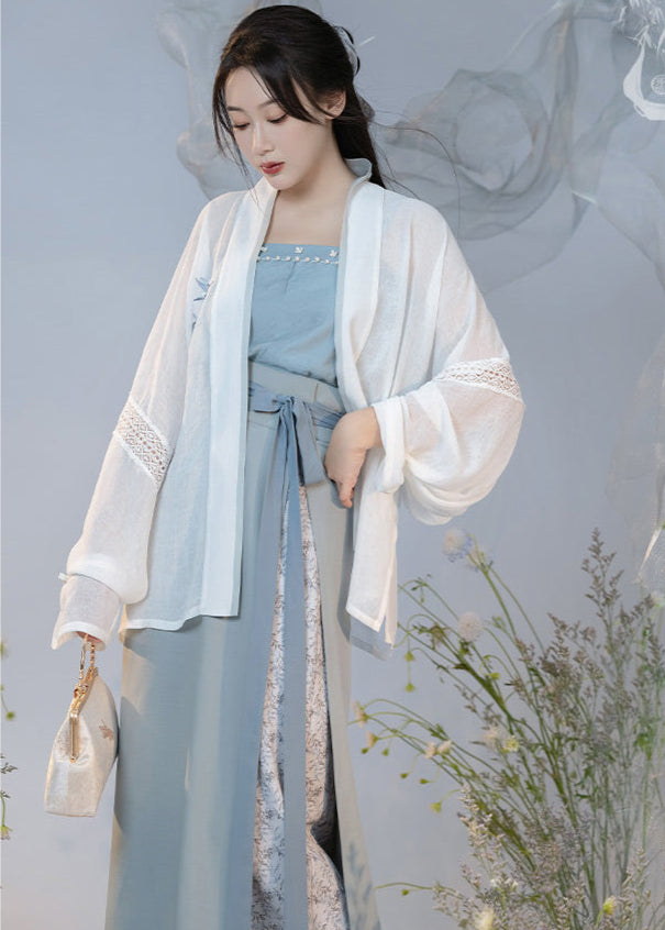 Blue Jasmine | 4-Piece Hanfu (蓝茉莉)