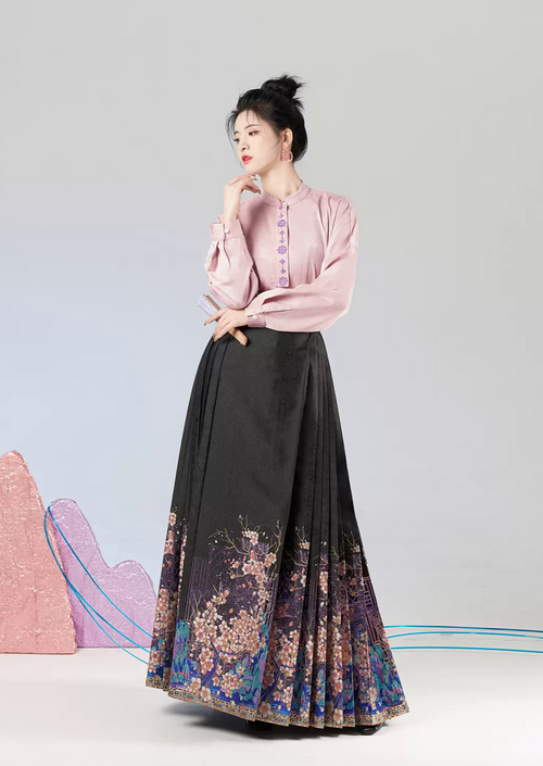 Rowe Dream | Modern 2-Pieces Ma Mian Skirt Set (罗芙梦)