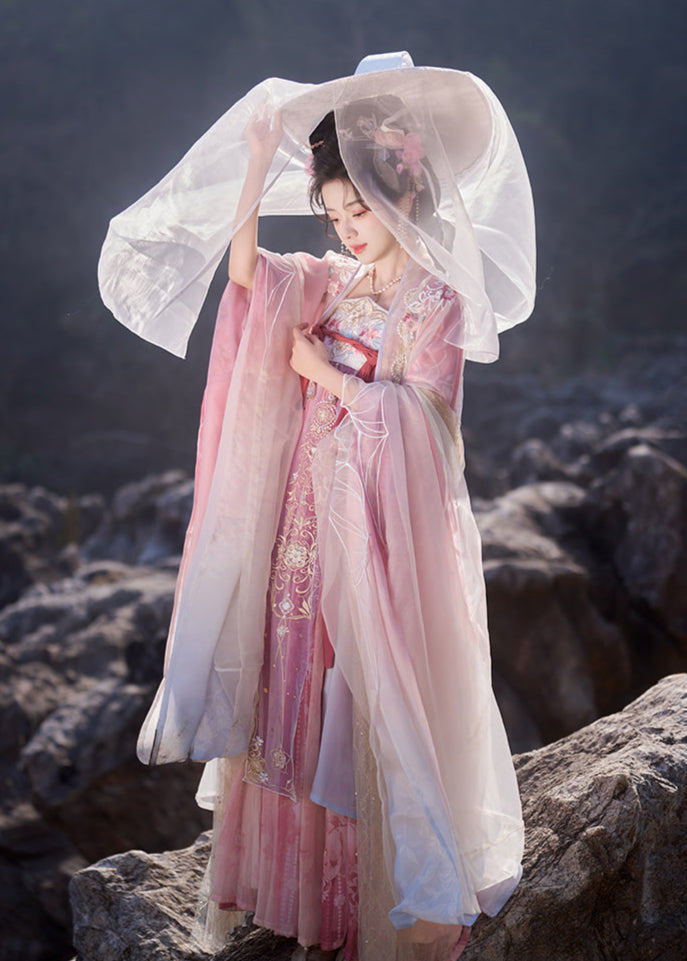 Jade Pearl | 4-Piece Hanfu (白玉宝珠)