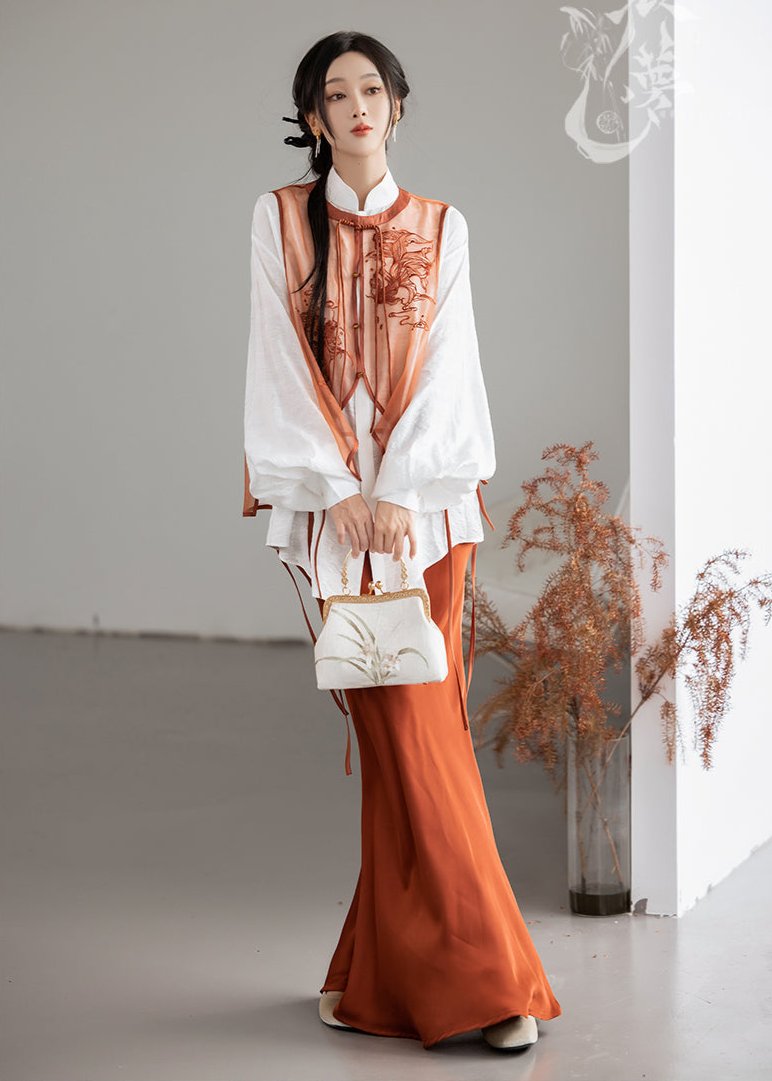Dream Koi | Modern 3-Pieces Qipao Dress (梦鲤)