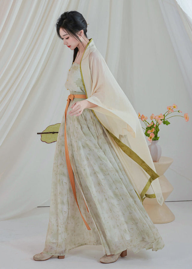 Dawn Peaks | 4-Piece Hanfu (晓山青)