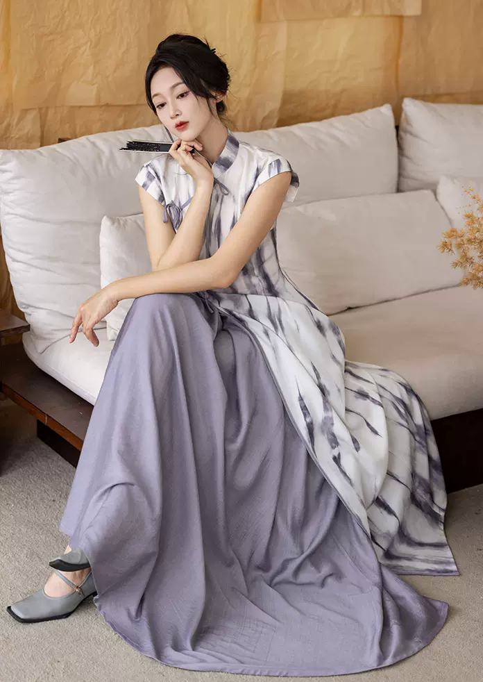 Mist | Modern 2-Pieces Qipao Dress (云烟)