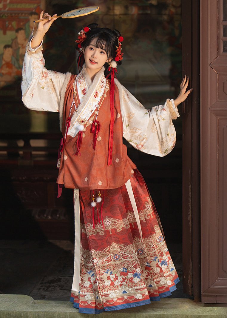 Seasons' Blessings | 3-Pieces MaMian Dress (时和岁念)