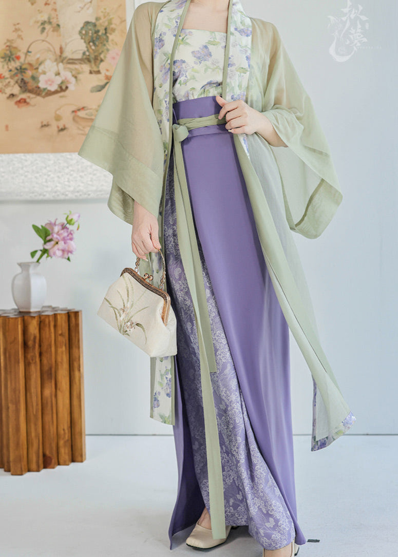 Jasmine Grape | 3-Piece Hanfu (茉莉青提)