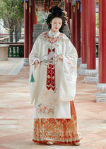 Floral Butterfly | 3-Pieces Embroidered Hanfu (灵花蝶)