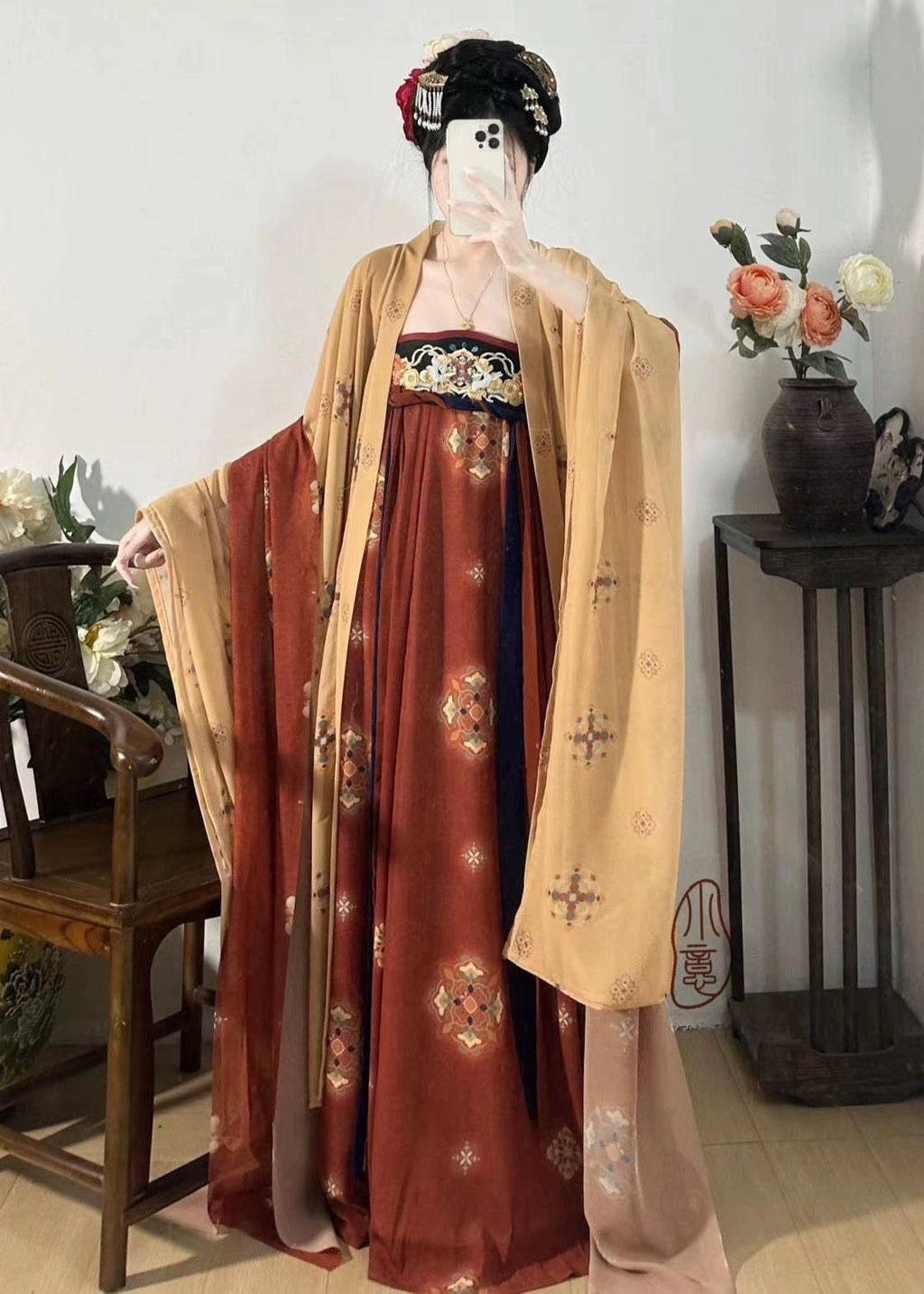 Spring Echo | 3-Piece Plus Hanfu (唐影) – NewMoonDance