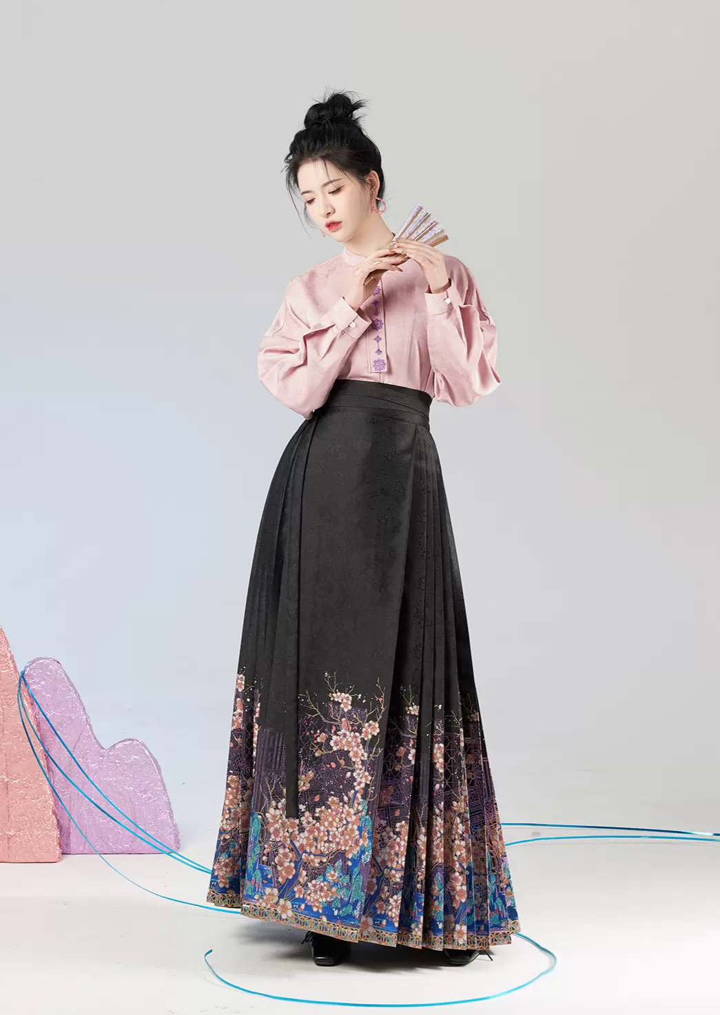 Rowe Dream | Modern 2-Pieces Ma Mian Skirt Set (罗芙梦)